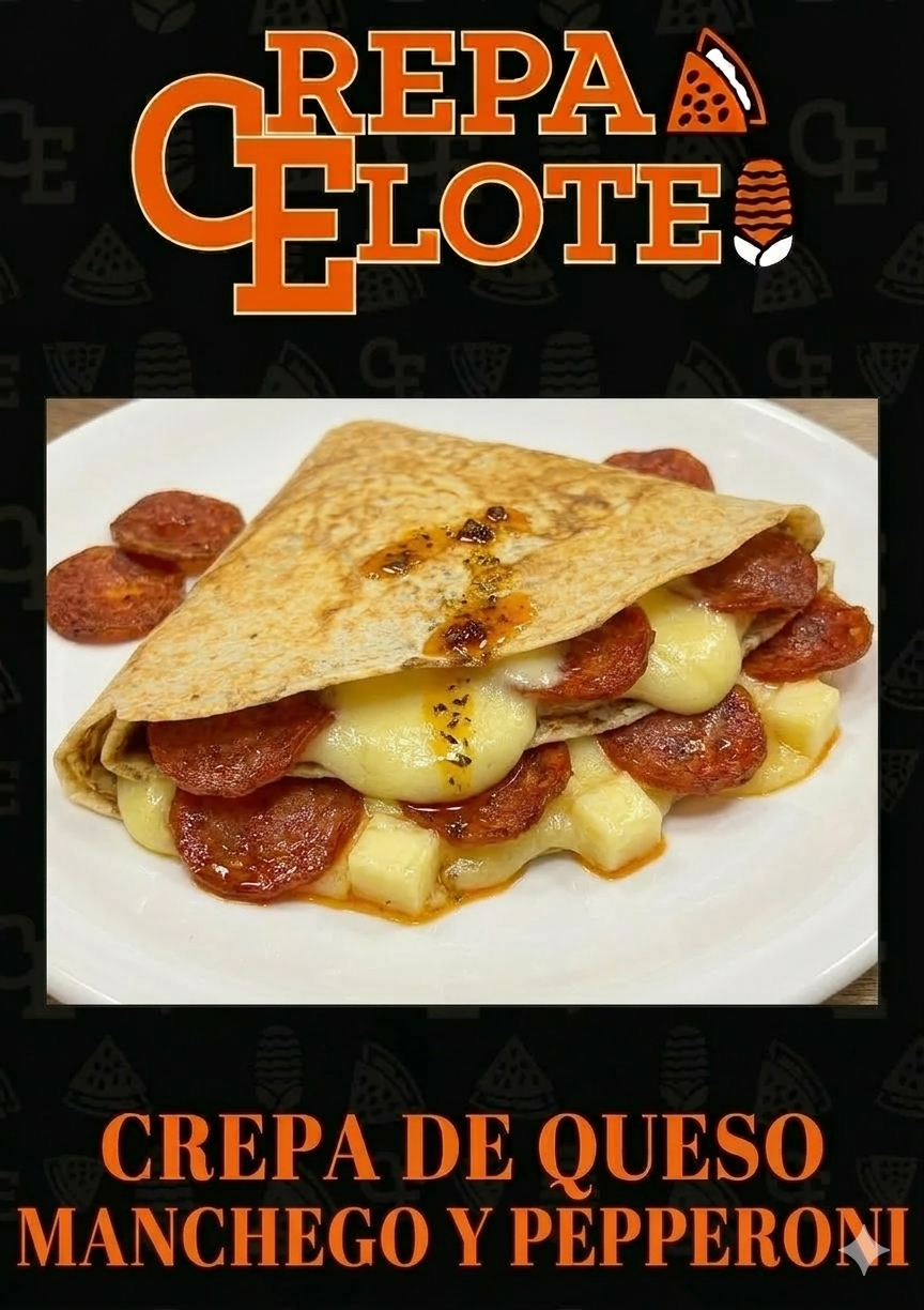 Crepa Pepperoni
